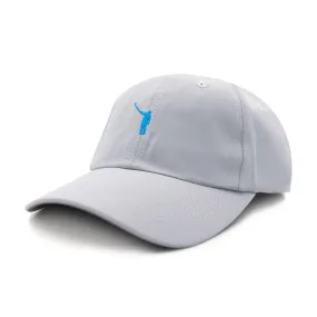 The No Laying Up XL Performance Hat | Fog w/ Summer Blue Wayward