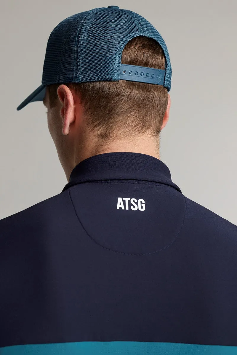 Theo Trucker Cap - Tee Time Teal