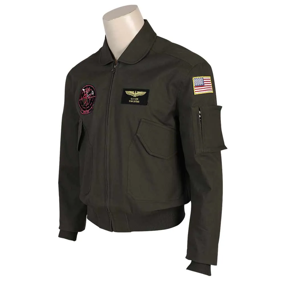 Top Gun: Maverick (2022) Cosplay Costume Jacket Coat Outfits Halloween Carnival Suit