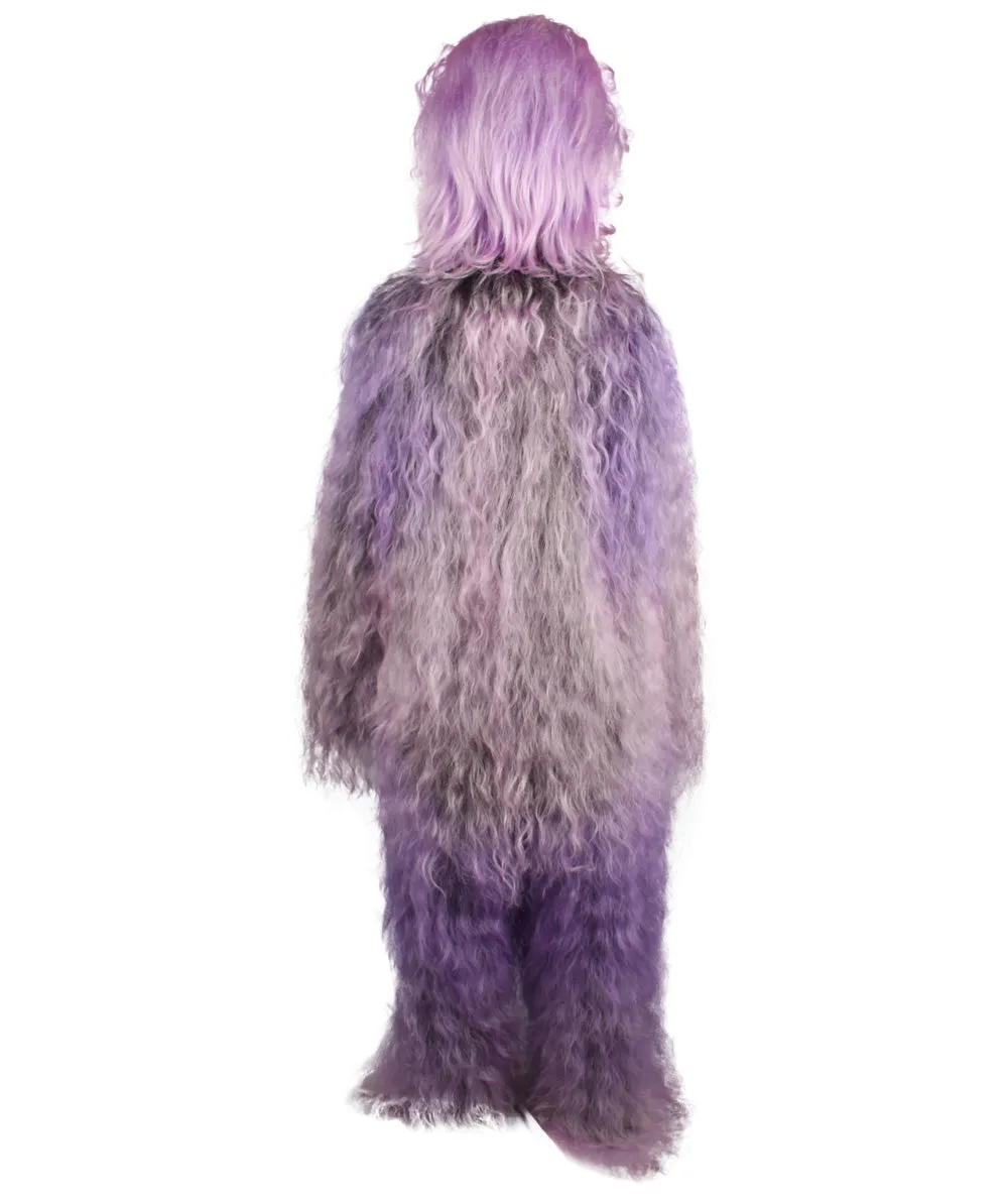 Unisex Hairy Warrior Ape Military Leader Resistance Fighter Multiple Colors Option Cosplay Costume and Wigs Bundle
