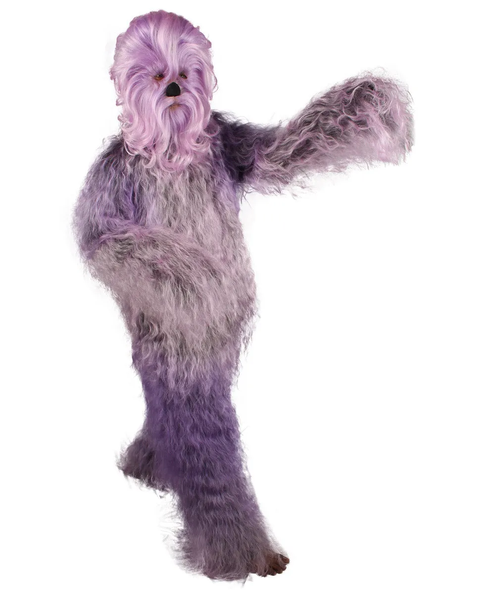 Unisex Hairy Warrior Ape Military Leader Resistance Fighter Multiple Colors Option Cosplay Costume and Wigs Bundle