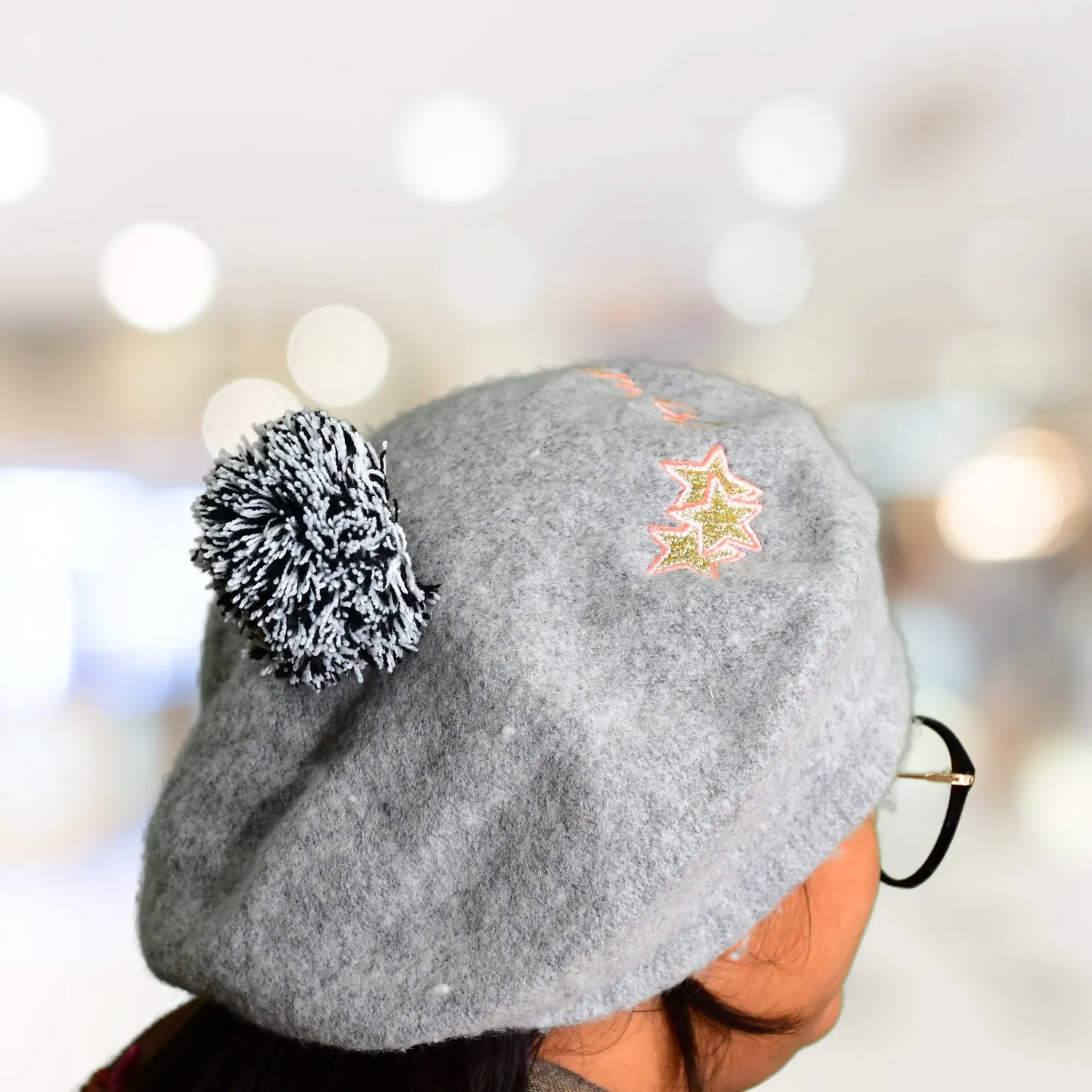 Unisex Winter Beret Hat (1pc)