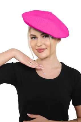 Unisex Wool Blend French Style Beret hat