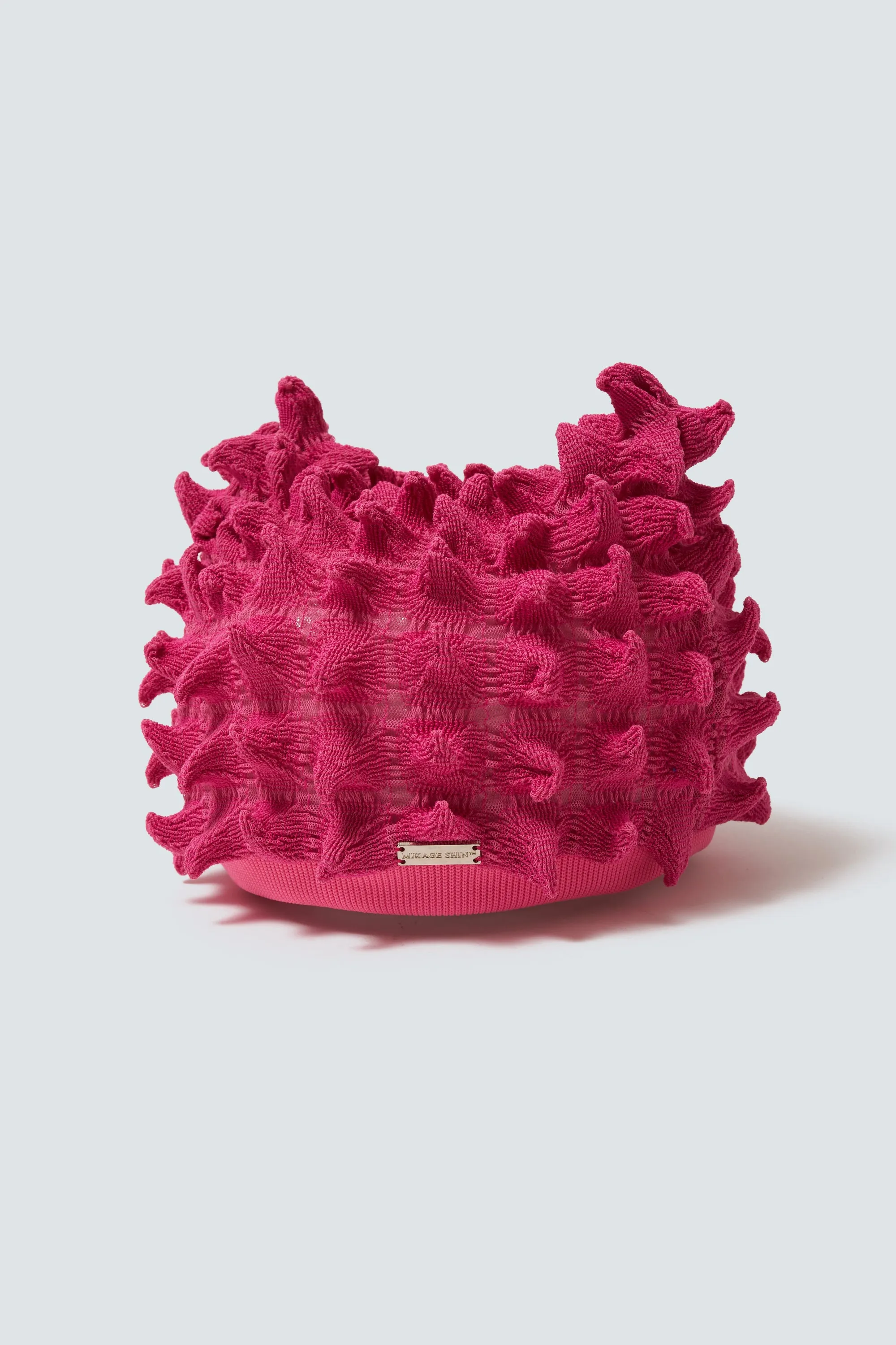 Versatile Spiky Embroidery Knit Cap(Blue)