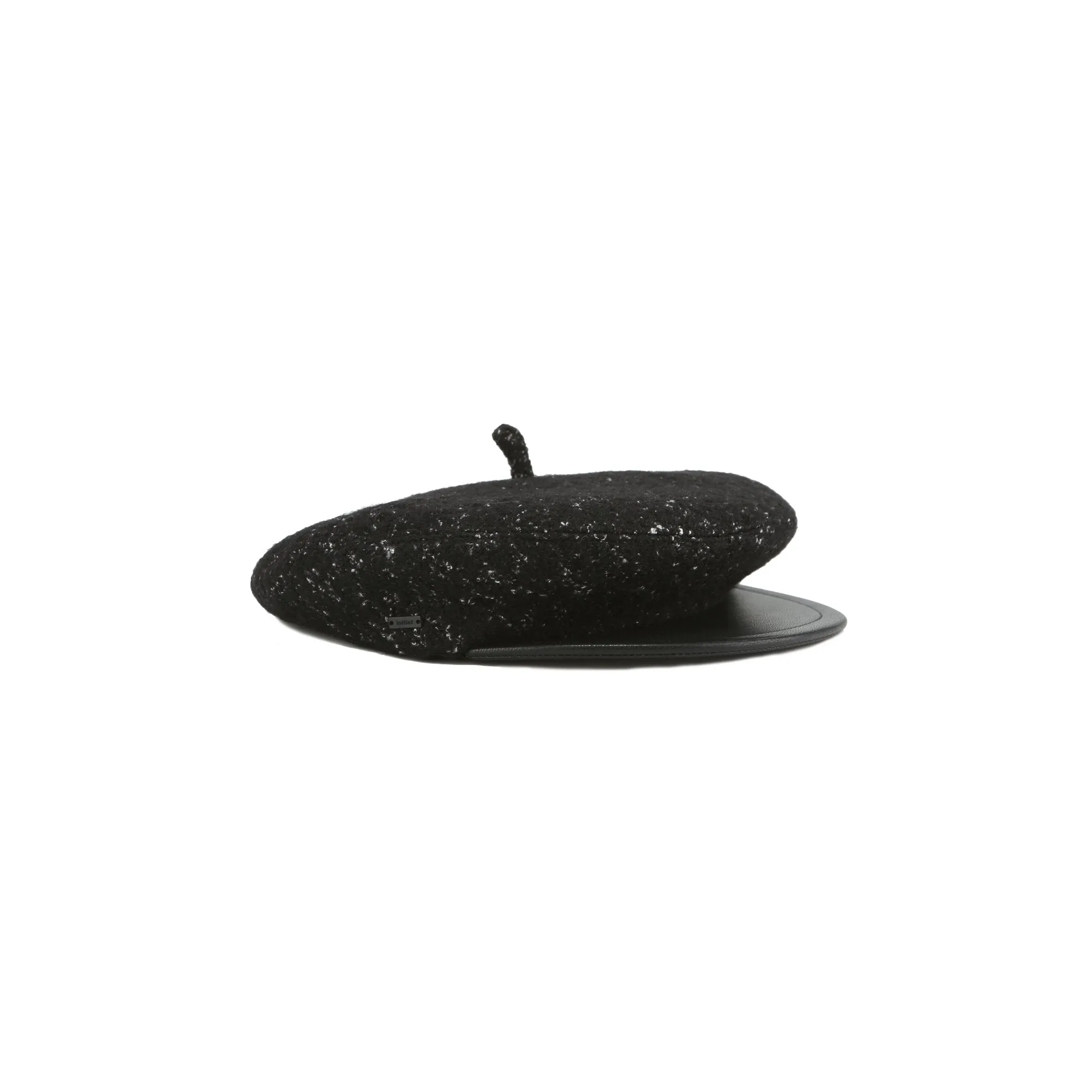 Women Two-Way Beret Cap - Black