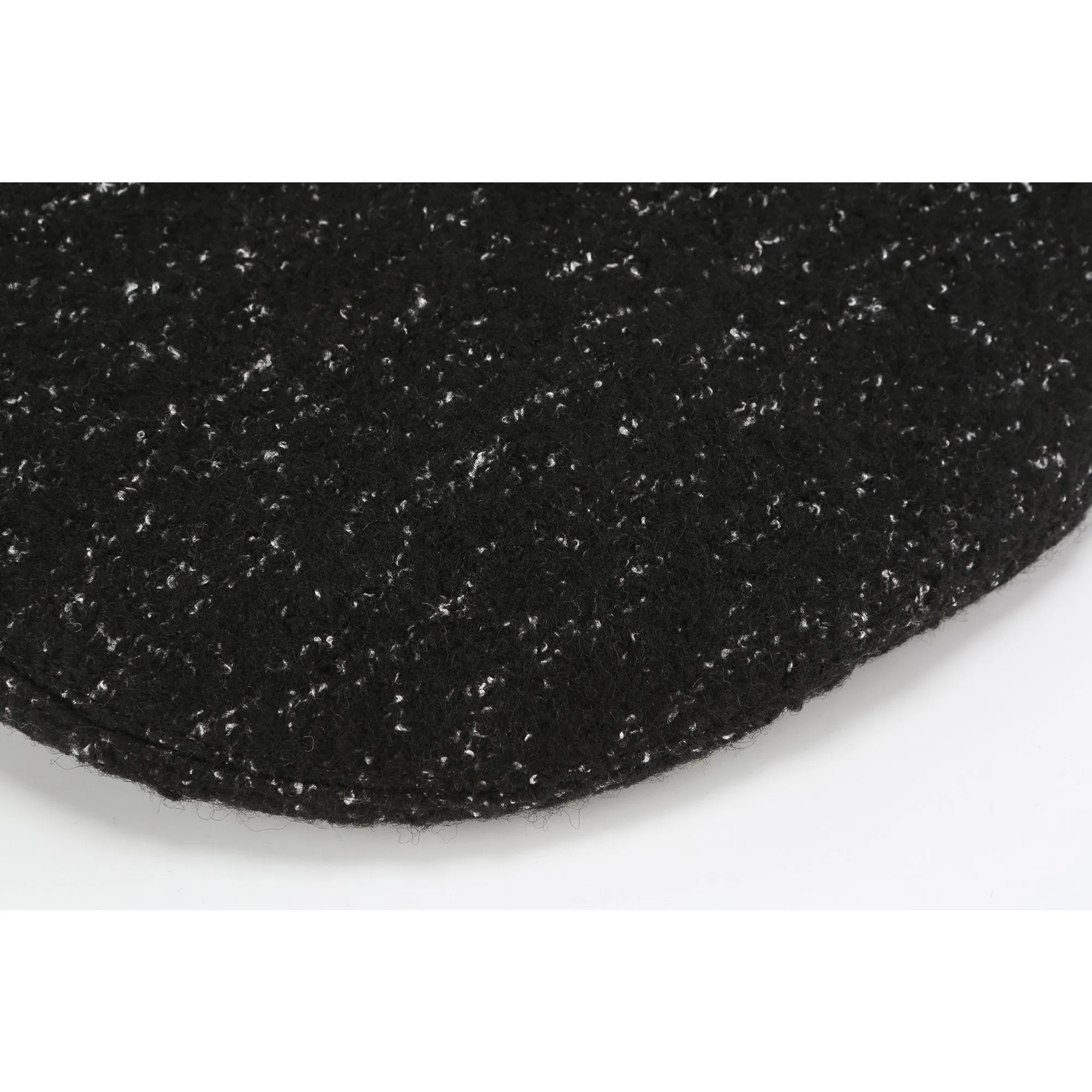 Women Two-Way Beret Cap - Black