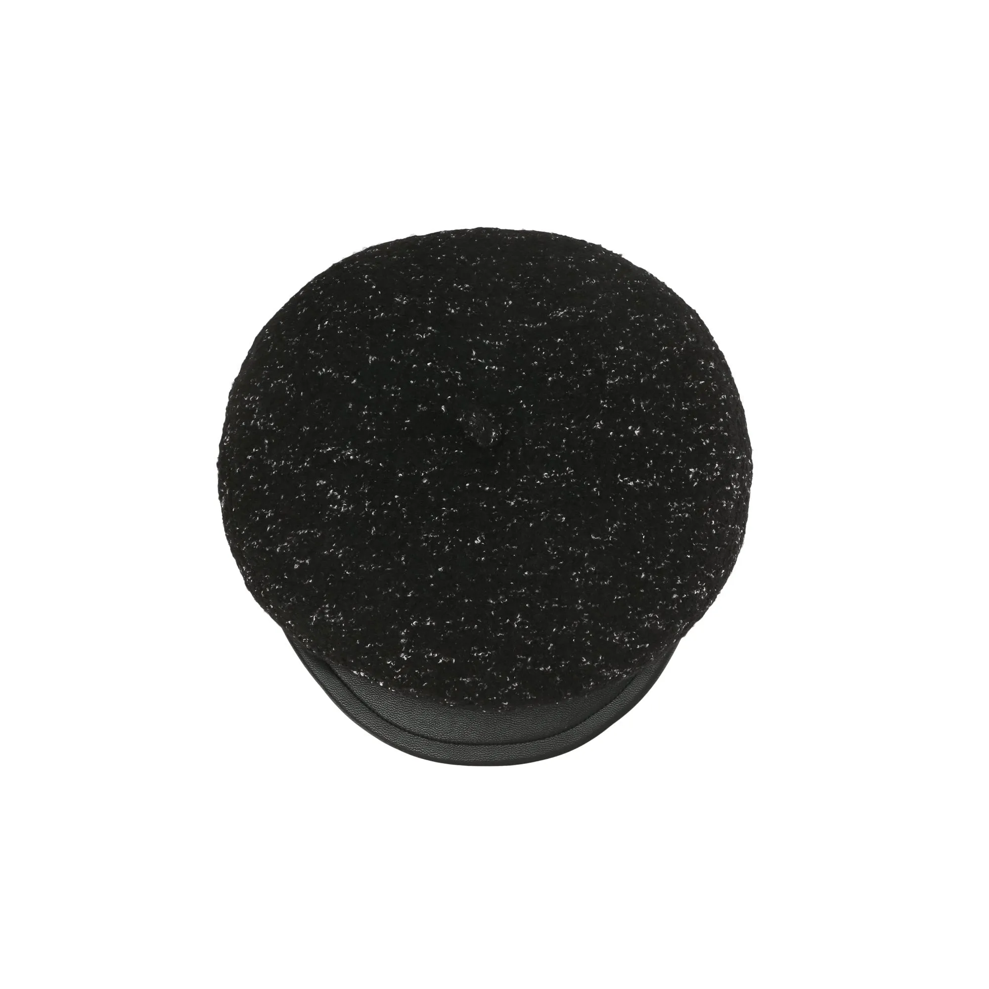 Women Two-Way Beret Cap - Black