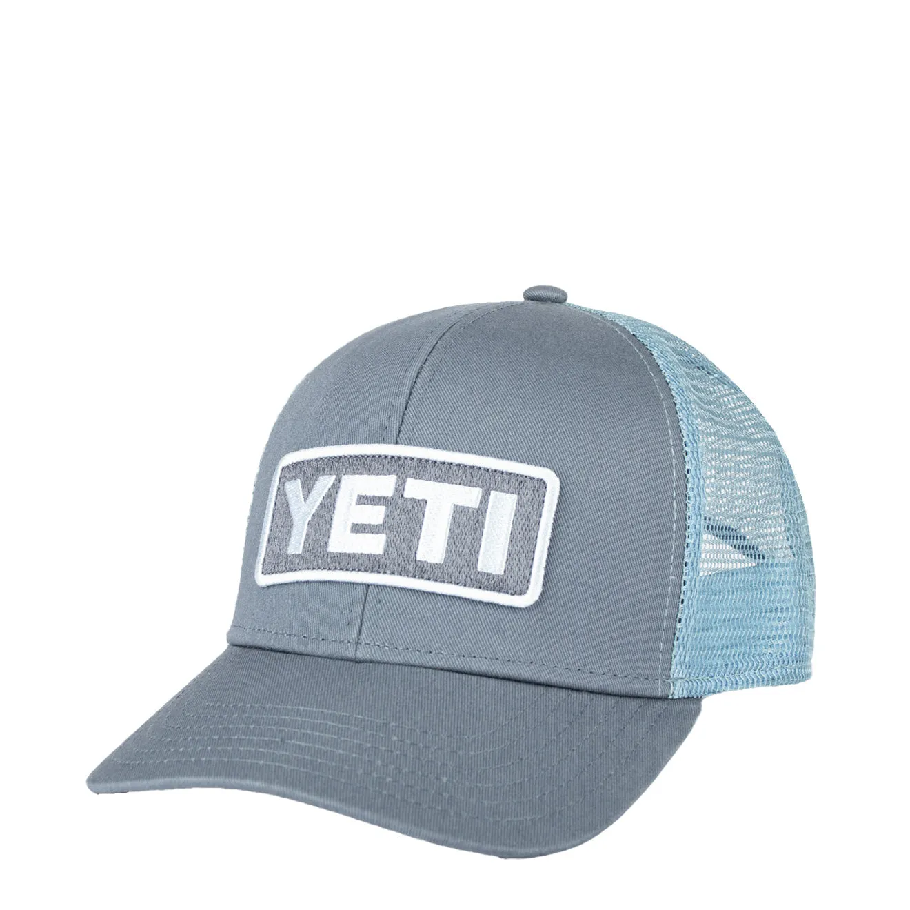 YETI Logo Badge Low Pro Trucker Cap Indigo