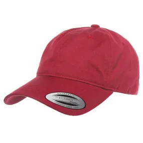 Yupoong Cranberry Low Profile Cotton Twill Dad Hat