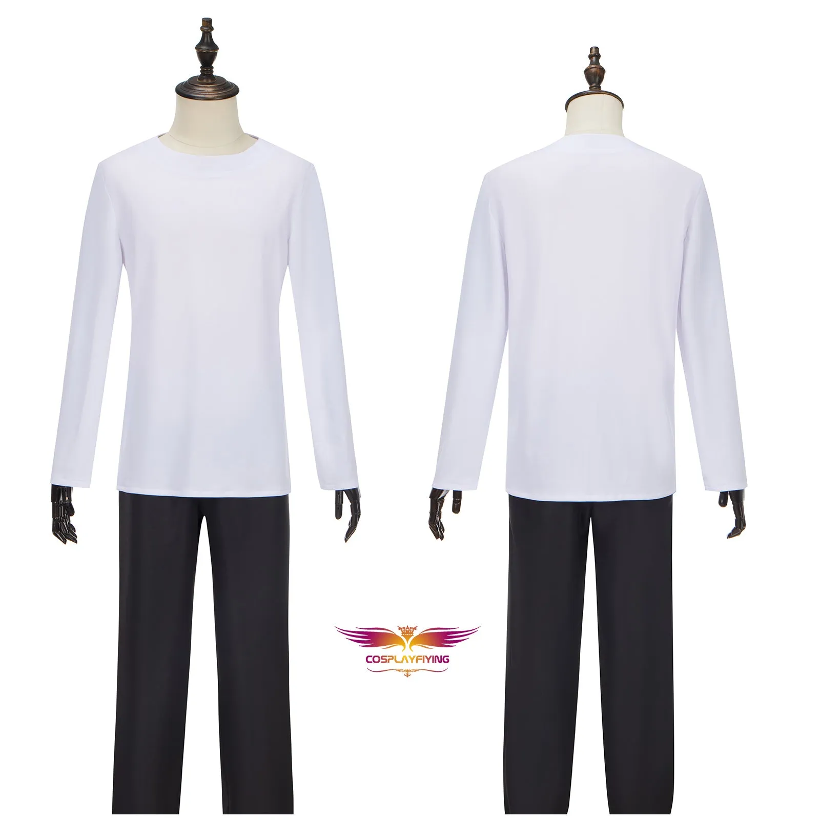 Zom 100 Akira Tendou Cosplay Costume Suit Jacket Coat Shirt Pants Halloween Carnival Outfit